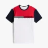Colorblock Flag Stripe Logo T-Shirt Colorblock Flag Stripe Logo T-Shirt