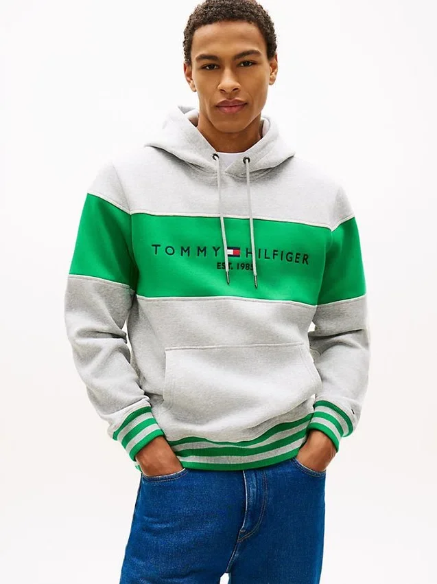 Colorblock-Logo-Hoodie Colorblock-Logo-Hoodie