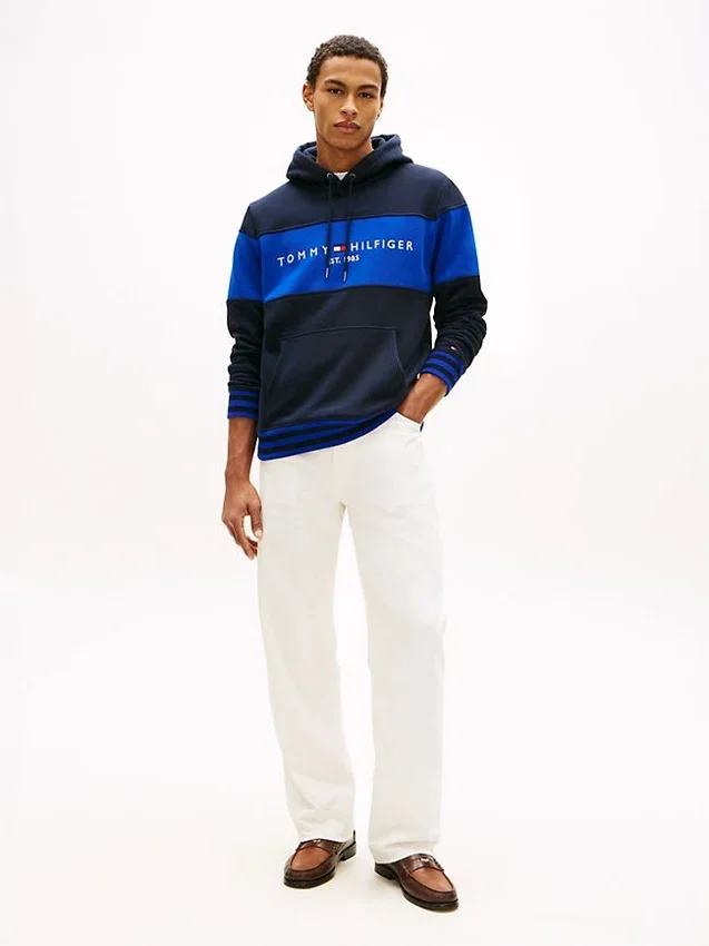Colorblock-Logo-Hoodie Colorblock-Logo-Hoodie