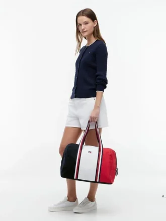 Colorblock-Reisetasche