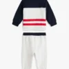 Colorblock-Set aus Oberteil und Jogginghose für Babys