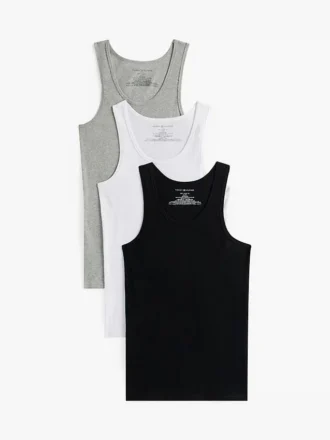 Cotton Classics Tank-Unterhemd 3er-Pack