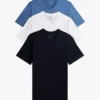 Cotton Classics Unterhemd mit V-Ausschnitt, 3er-Pack