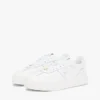Court-Sneaker aus genarbtem Leder Court-Sneaker aus genarbtem Leder