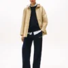 Court-Sneaker aus Leder mit Metallic-Akzenten Court-Sneaker aus Leder mit Metallic-Akzenten