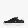 Court-Sneaker aus Metallic-Leder Court-Sneaker aus Metallic-Leder