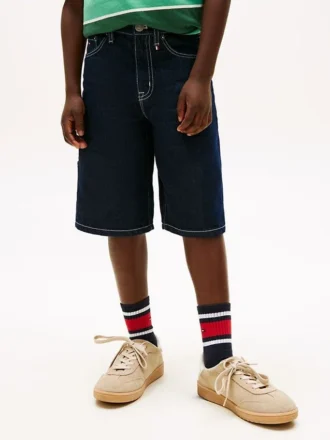 Denim-Carpenter-Shorts für Kinder