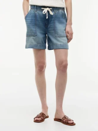Denim-Utility-Shorts