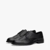 Derby-Schuh aus Leder mit Einsätzen Derby-Schuh aus Leder mit Einsätzen