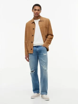 Distressed Loose Jeans