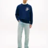 Distressed Regular Straight Jeans Distressed Regular Straight Jeans