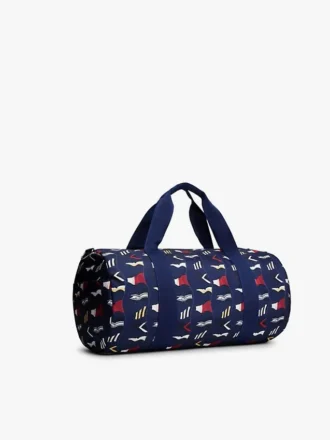 Duffle-Bag mit durchgehendem Segelflaggen-Print