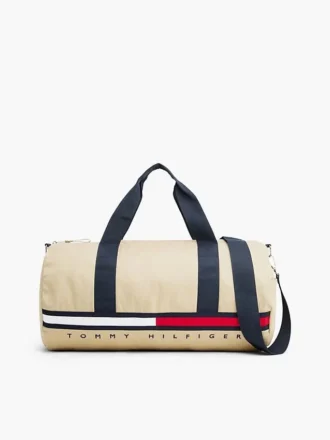 Duffle-Tasche mit Flaggenstreifen-Logo