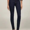 Dunkel gewaschene Skinny-Fit-Jeans mit mittlerer Leibhöhe Dunkel gewaschene Skinny-Fit-Jeans mit mittlerer Leibhöhe