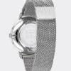 Edelstahluhr mit Magnetarmband