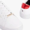 Einfarbiger Ledersneaker Einfarbiger Ledersneaker