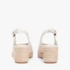 Espadrille-Sandale mit Keilabsatz und Fersenriemen Espadrille-Sandale mit Keilabsatz und Fersenriemen