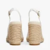 Espadrille-Sandale mit Keilabsatz und Fersenriemen Espadrille-Sandale mit Keilabsatz und Fersenriemen