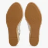 Espadrille-Sandale mit Keilabsatz und Fersenriemen Espadrille-Sandale mit Keilabsatz und Fersenriemen