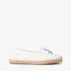 Espadrilles aus Canvas mit Schriftzug-Monogramm Espadrilles aus Canvas mit Schriftzug-Monogramm