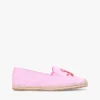 Espadrilles aus Canvas mit Schriftzug-Monogramm Espadrilles aus Canvas mit Schriftzug-Monogramm