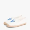 Espadrilles aus Canvas mit Schriftzug-Monogramm Espadrilles aus Canvas mit Schriftzug-Monogramm