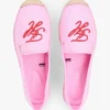 Espadrilles aus Canvas mit Schriftzug-Monogramm Espadrilles aus Canvas mit Schriftzug-Monogramm
