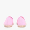 Espadrilles aus Canvas mit Schriftzug-Monogramm Espadrilles aus Canvas mit Schriftzug-Monogramm