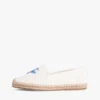 Espadrilles aus Canvas mit Schriftzug-Monogramm Espadrilles aus Canvas mit Schriftzug-Monogramm