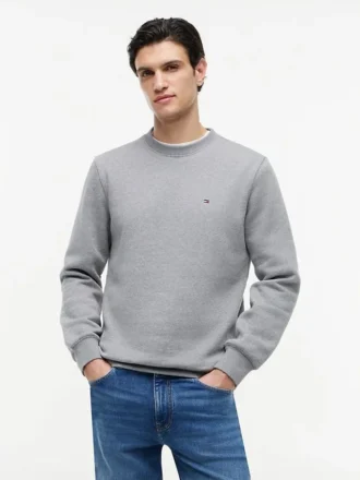 Essential Sweatshirt mit Rundhalsausschnitt