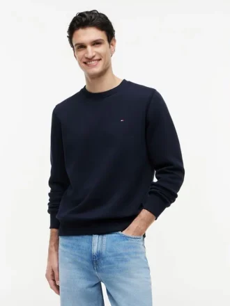 Essential Sweatshirt mit Rundhalsausschnitt