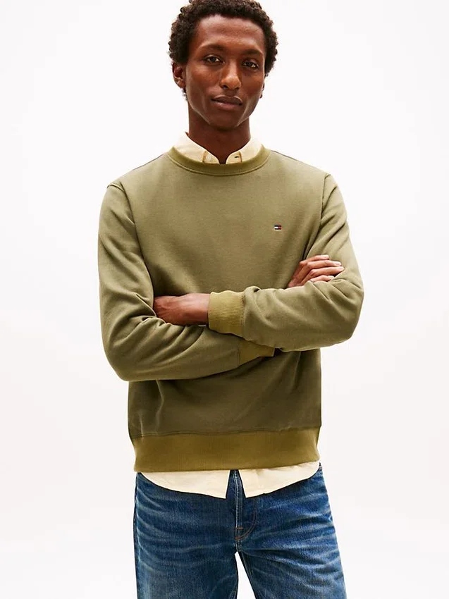 Essential Sweatshirt mit Rundhalsausschnitt Essential Sweatshirt mit Rundhalsausschnitt