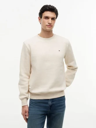 Essential Sweatshirt mit Rundhalsausschnitt