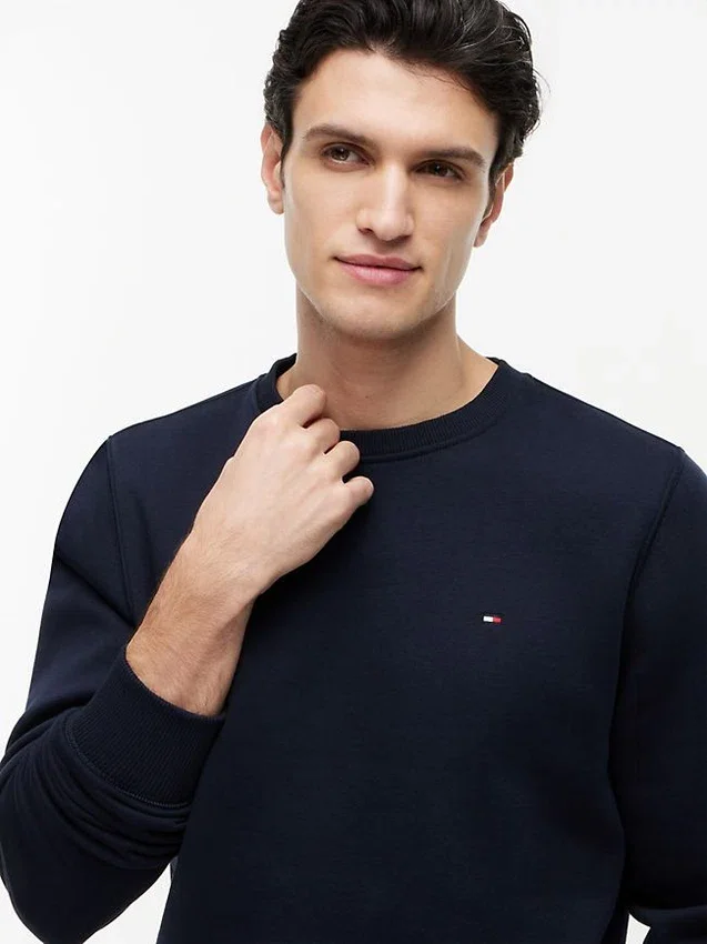 Essential Sweatshirt mit Rundhalsausschnitt Essential Sweatshirt mit Rundhalsausschnitt