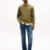 Essential Sweatshirt mit Rundhalsausschnitt Essential Sweatshirt mit Rundhalsausschnitt