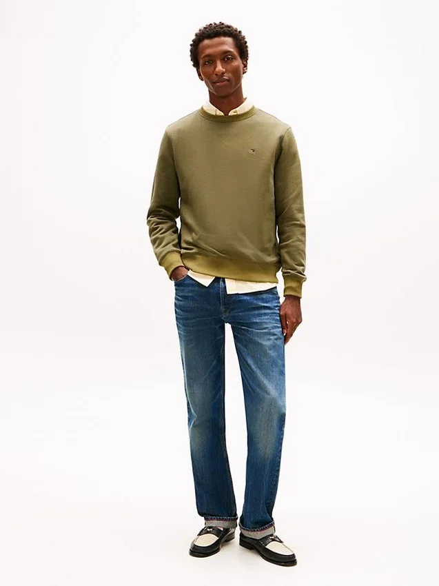 Essential Sweatshirt mit Rundhalsausschnitt Essential Sweatshirt mit Rundhalsausschnitt
