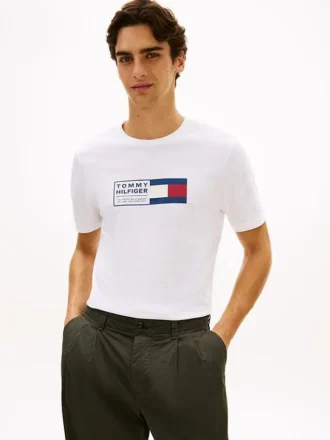 Flag Box Logo T-Shirt