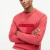 Flag-Logo-Sweatshirt mit gebürsteter Innenseite und Raglanärmeln Flag-Logo-Sweatshirt mit gebürsteter Innenseite und Raglanärmeln