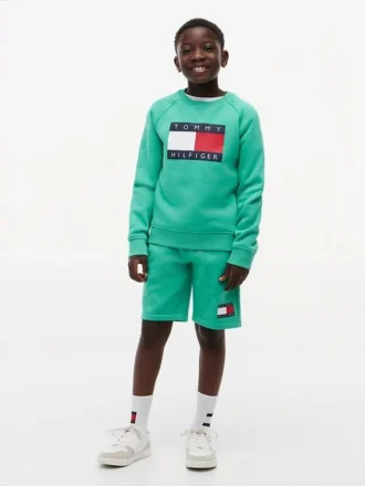 Flag-Logo-Sweatshorts für Kinder