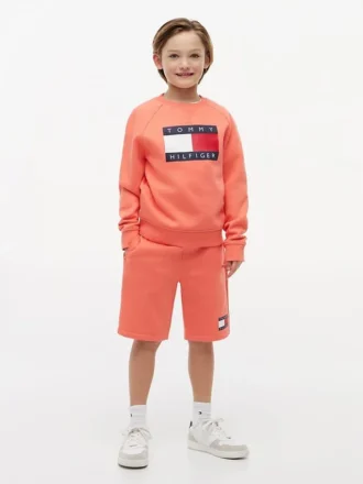Flag-Logo-Sweatshorts für Kinder
