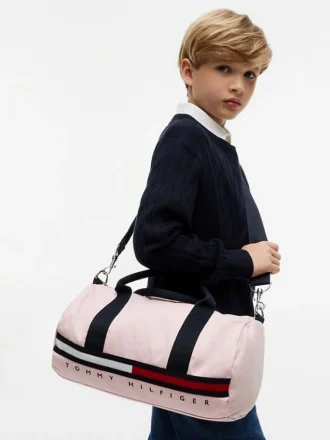 Flag Stripe Logo-Reisetasche für Kinder