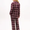 Flanell-Pyjama-Set mit Hosen Flanell-Pyjama-Set mit Hosen