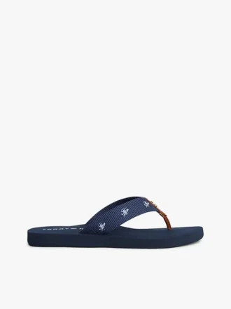 Flip-Flops aus besticktem Monogram-Canvas