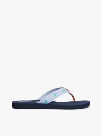 Flip-Flops aus besticktem Monogram-Canvas