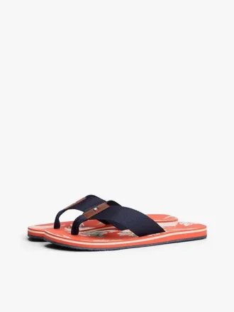 Flip-Flops mit Blumenmuster
