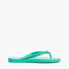 Flip-Flops mit Metallbeschlägen und Monogramm-Print Flip-Flops mit Metallbeschlägen und Monogramm-Print