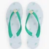 Flip-Flops mit Metallbeschlägen und Monogramm-Print Flip-Flops mit Metallbeschlägen und Monogramm-Print