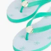 Flip-Flops mit Metallbeschlägen und Monogramm-Print Flip-Flops mit Metallbeschlägen und Monogramm-Print