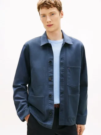 Garment-Dyed Denim Chore Jacket Garment-Dyed Denim Chore Jacket