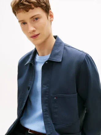 Garment-Dyed Denim Chore Jacket Garment-Dyed Denim Chore Jacket